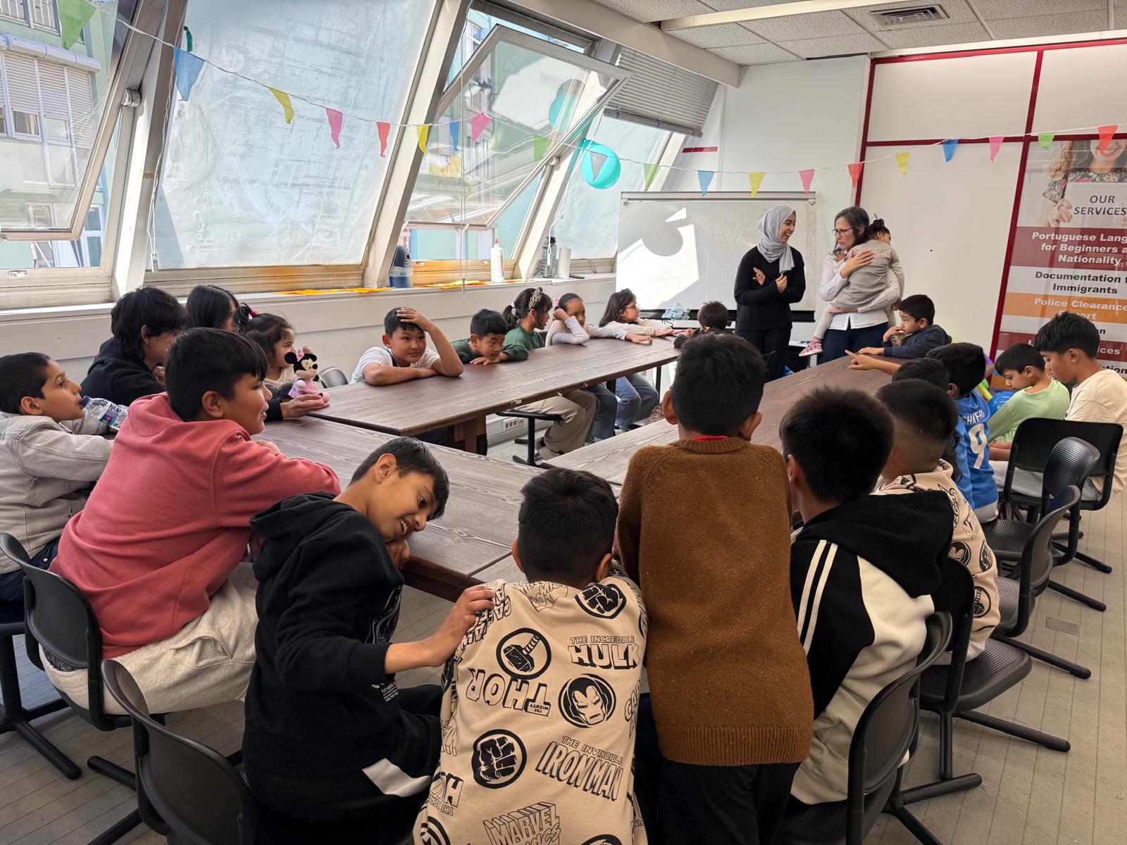 Cultural training for immigrant children