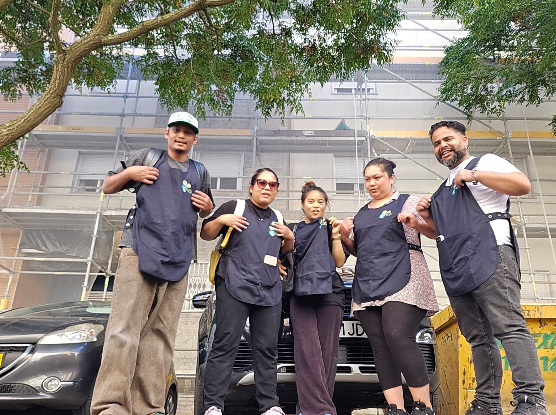 Cleaning services training · team