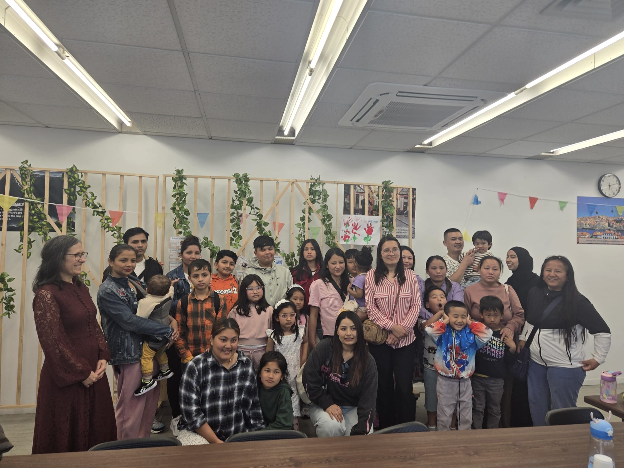 Family workshop · immigrant community