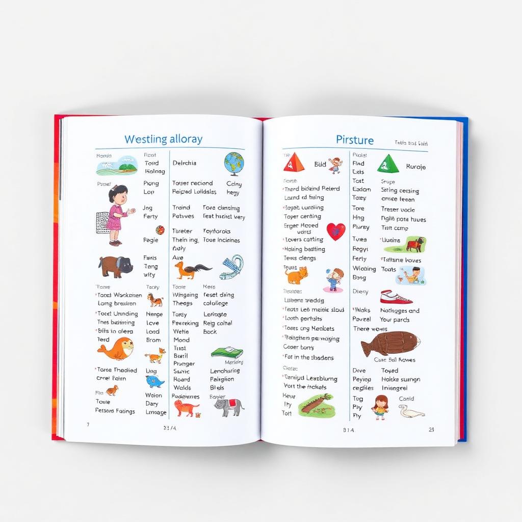 Dictionary pages